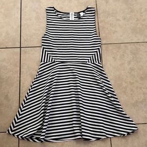 Striped A Line H&M Dress